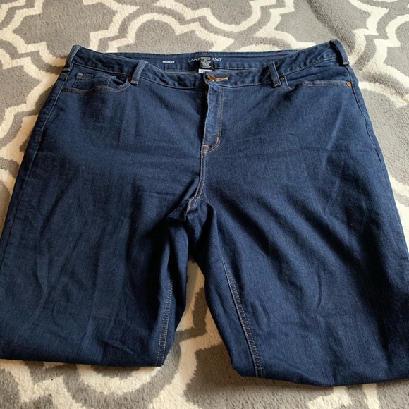 Dark Wash Skinnies - Picture 2 of 4